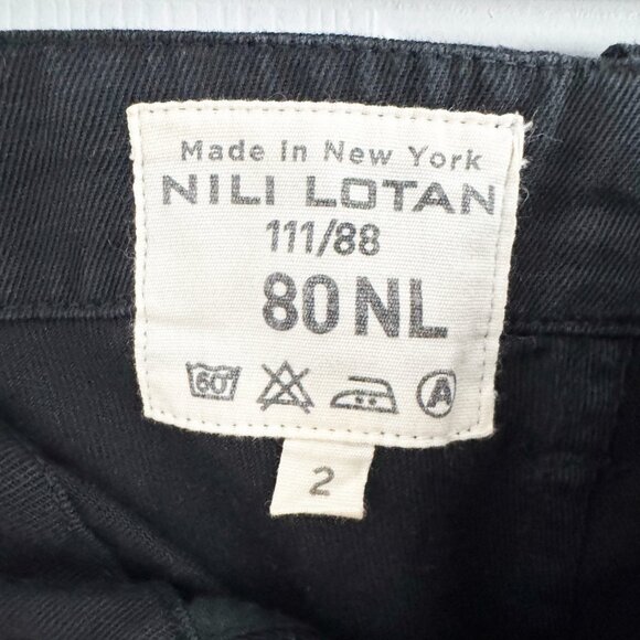 Nili Lotan "Luna" Pants in Black, size 2 - Picture 6 of 8